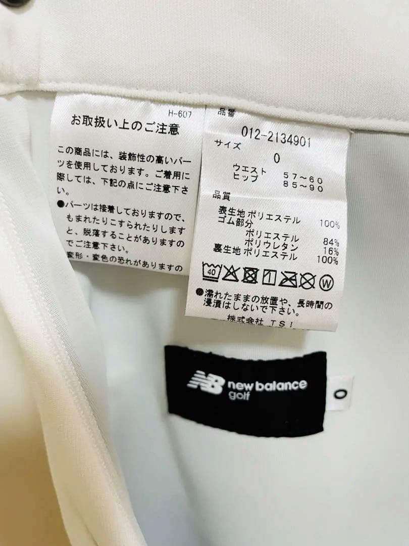 【新品】 newbalance golf ニューバランスゴルフ ミニスカート