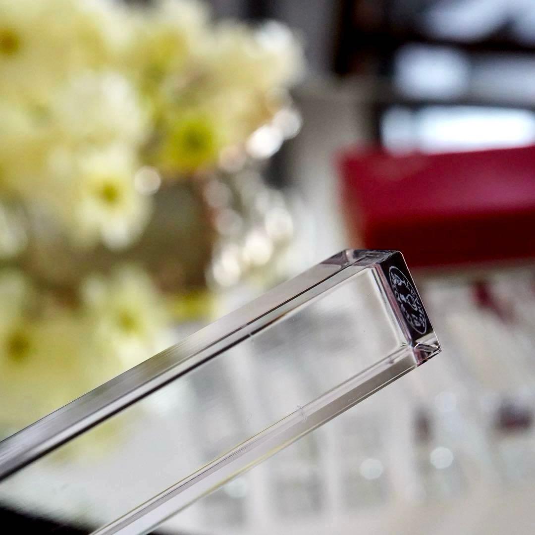 美品★オールドバカラBACCARATカトラリーレスト★箸置き 12本★クリスタル