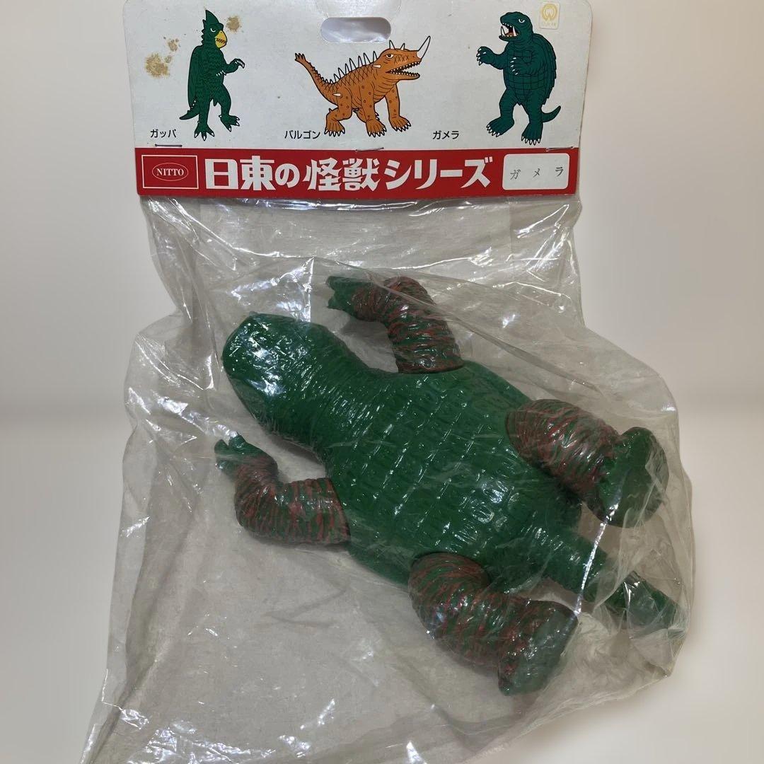 未開封品　ガメラ怪獣　日東の怪獣シリーズ ガメラ　ソフトビニール