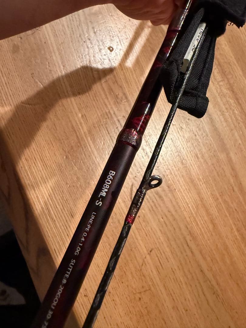 Sephia SS B608ML-S メタルスッテ専用ロッド（ベイトモデル）