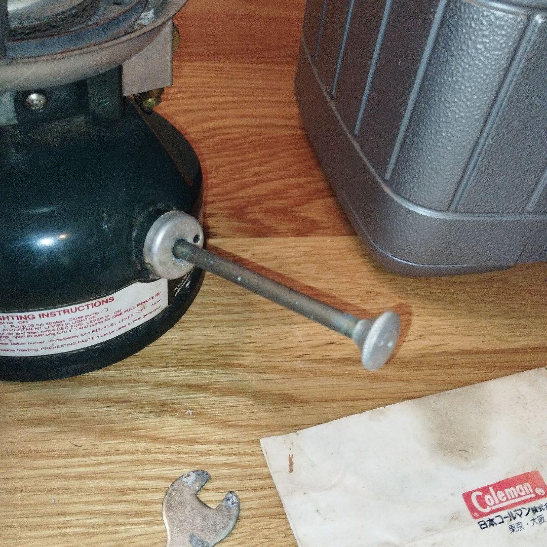 美品　希少　コールマン ５０８　２レバー