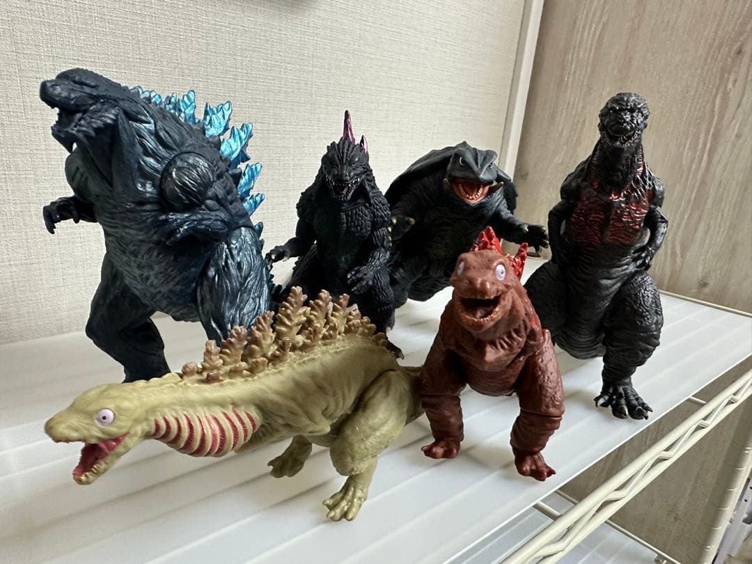 ゴジラ　シンゴジラ　ガメラ　フィギュア 6体セット