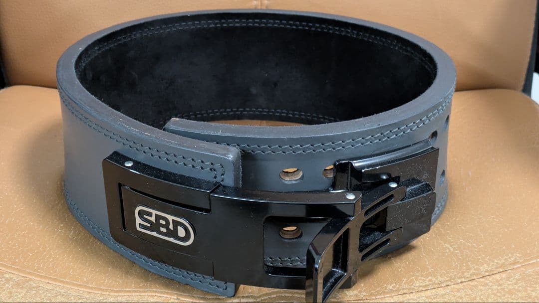 【SBD】Forge パワーリフティングベルト13mmグレー Mサイズ