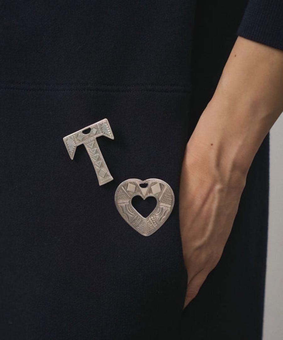 【TUAREG(トゥアレグ)for SALON】ブローチ&ネックレスK