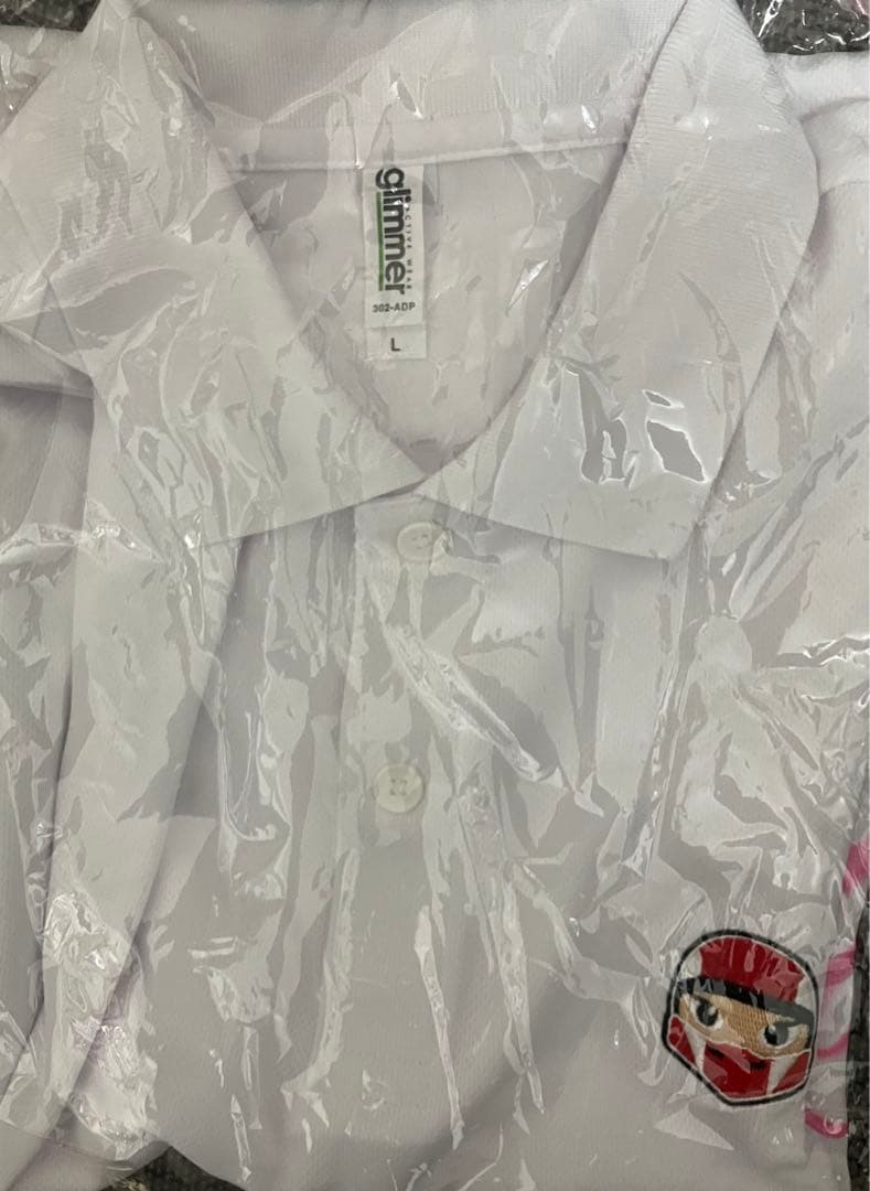 野田樹潤（juju）選手 直筆サイン入りポロシャツ Lサイズ 未開封品