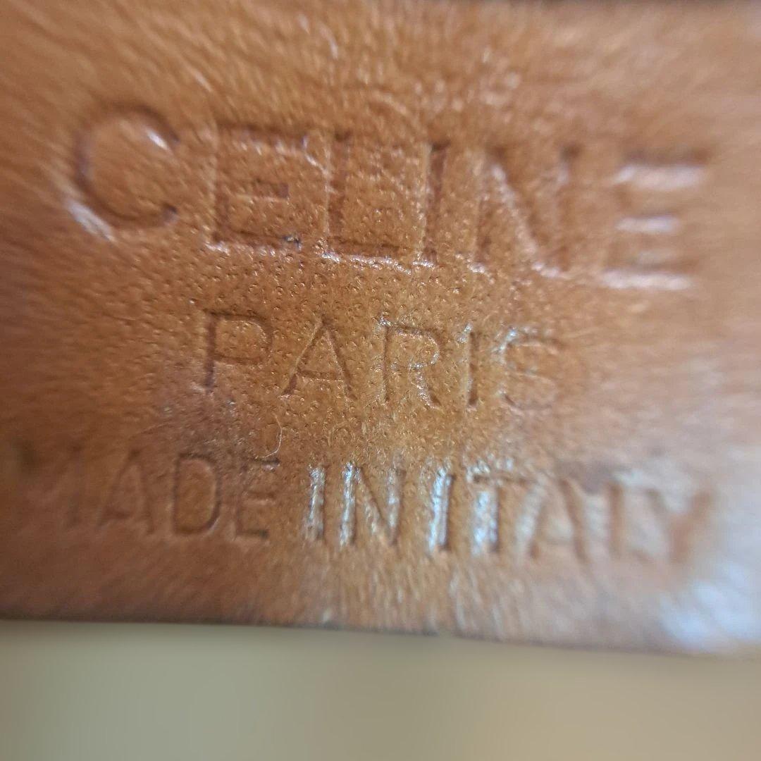 セリーヌ ブラウンハンドバッグ