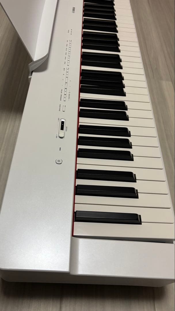 YAMAHA 電子ピアノ P-225 本体 ホワイト