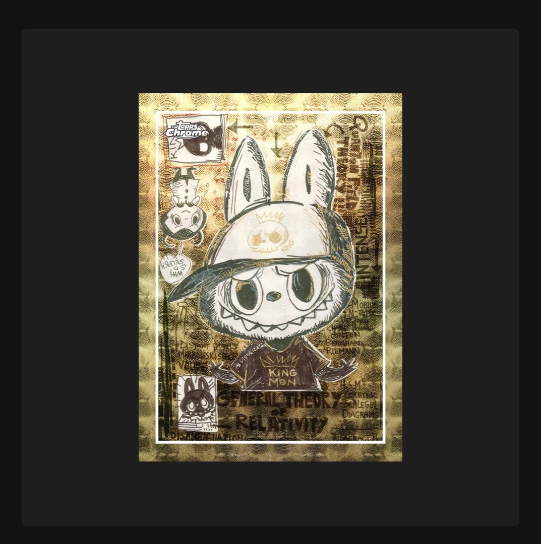 Topps Chrome 10周年記念ボックス LABUBU 5Box