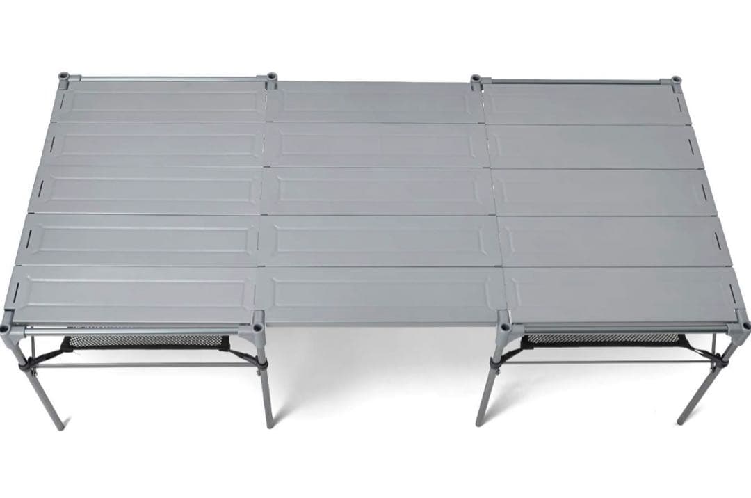 GUAPO 折りたたみテーブル 2個＋連結用天板 セット