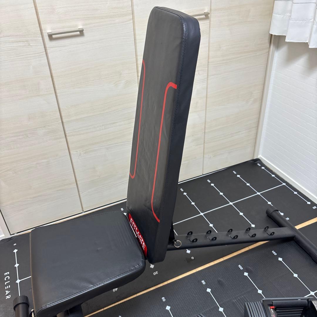 可変式ダンベル 26kg トレーニングベンチセット　HALU