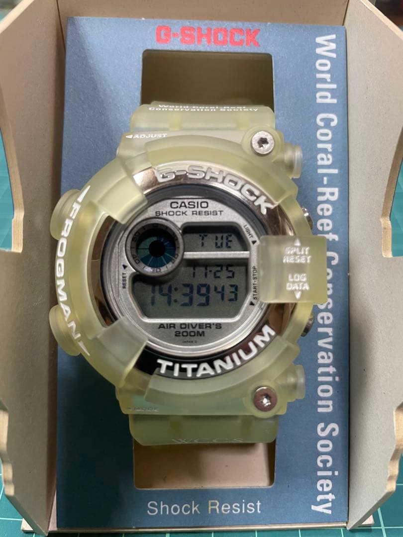 G-SHOCK FROGMAN フロッグマン DW-8201WC-7T