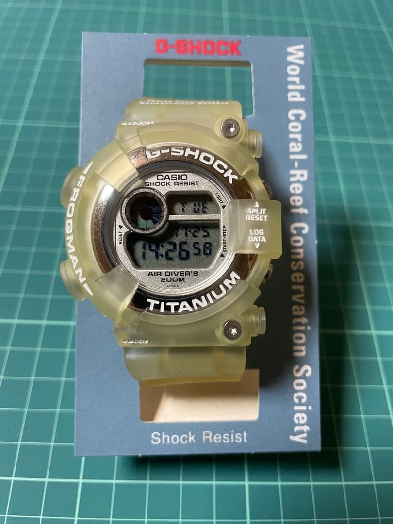 G-SHOCK FROGMAN フロッグマン DW-8201WC-7T