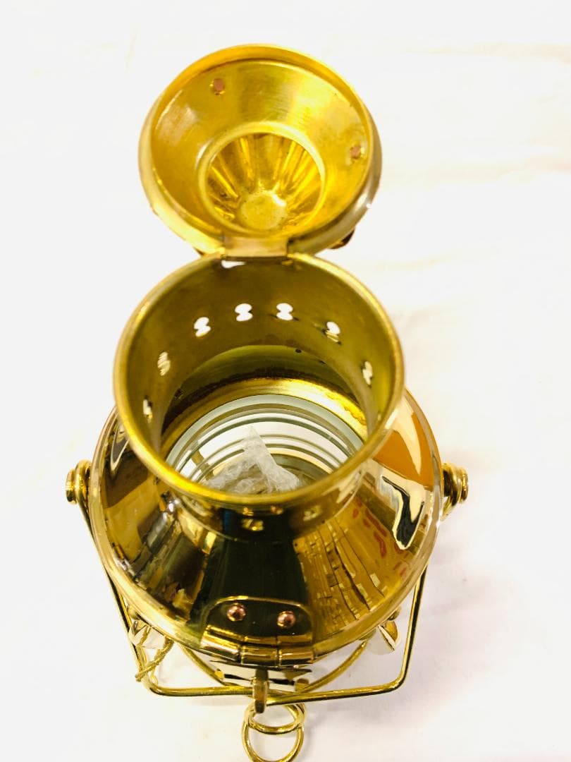 真鍮製　セーラーズ・オイルランタン 展示使用品