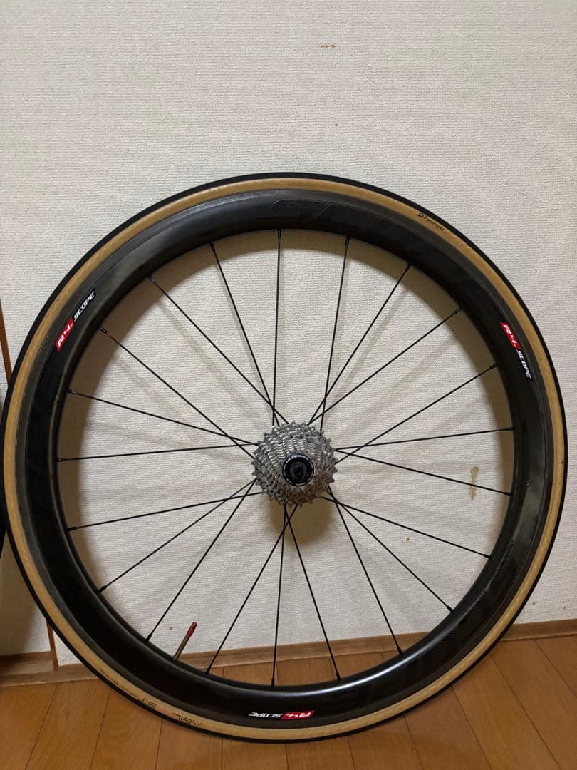 Nanaさん専用 scope r4c カーボンホイール ブラック 前後セット