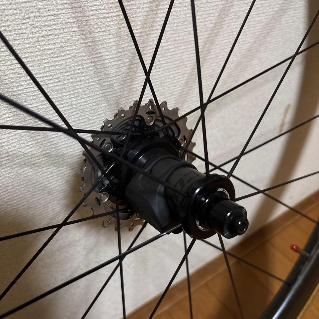 Nanaさん専用 scope r4c カーボンホイール ブラック 前後セット