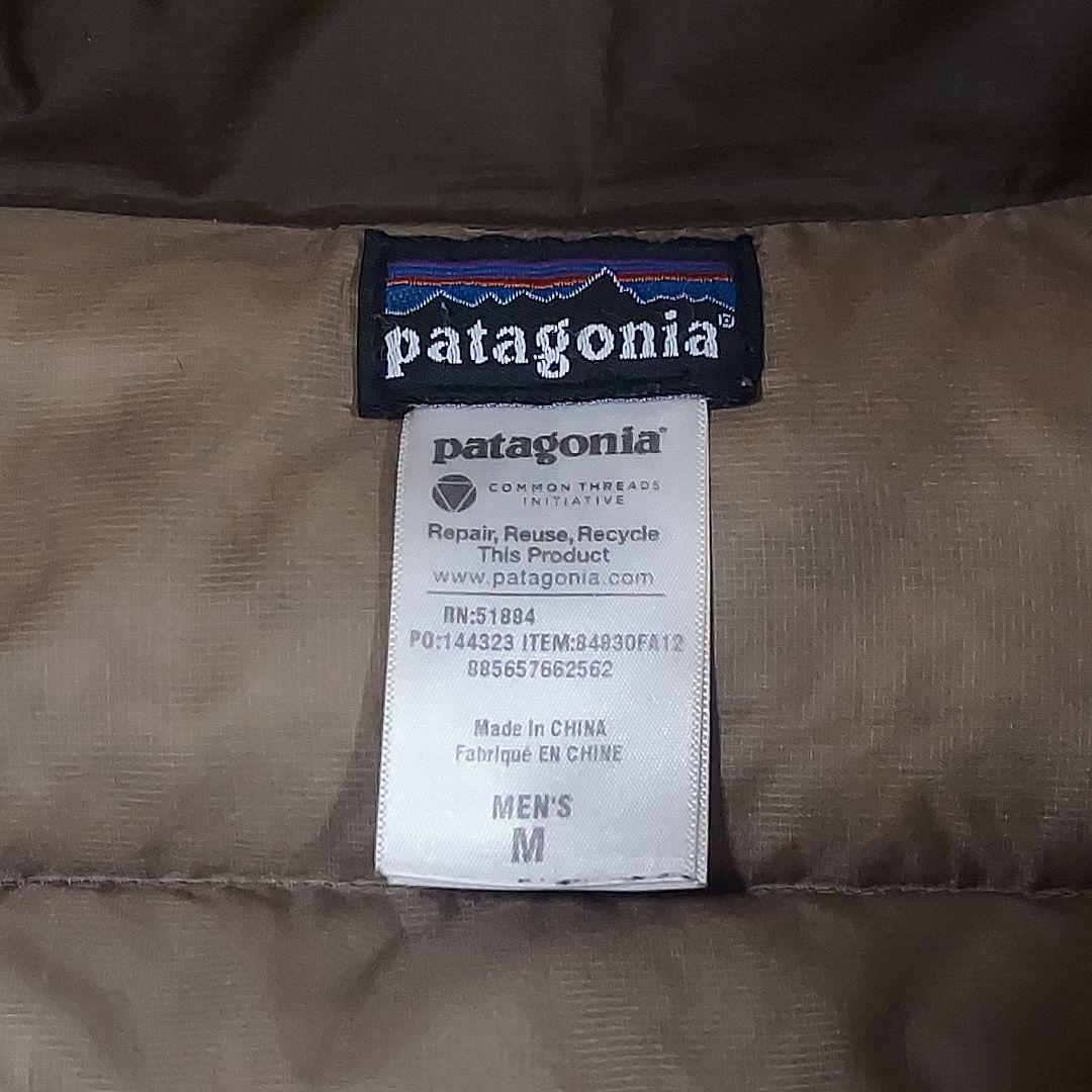 名作 パタゴニア ダウンセーター 2012年製 オリーブ メンズM