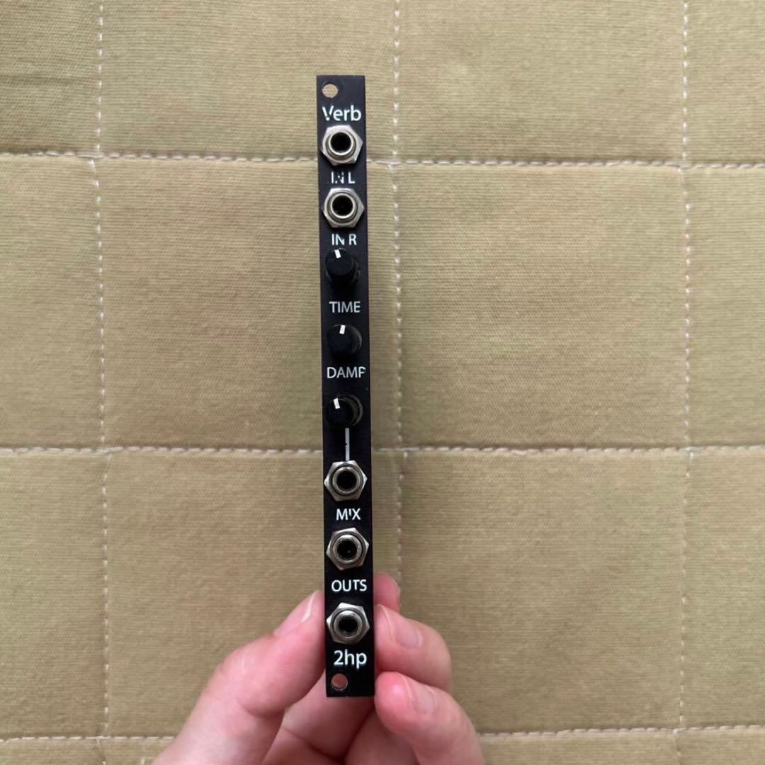 2hp Verb モジュラー