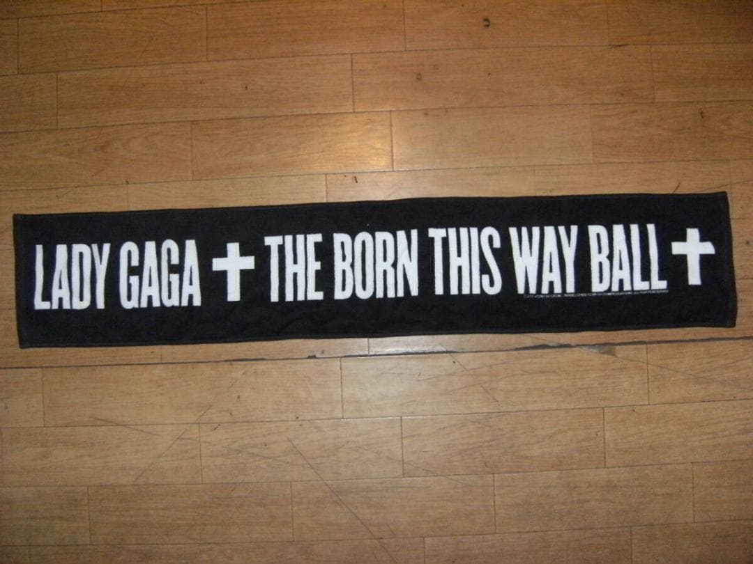 LADY GAGA / THE BORN レディーガガ マフラータオル