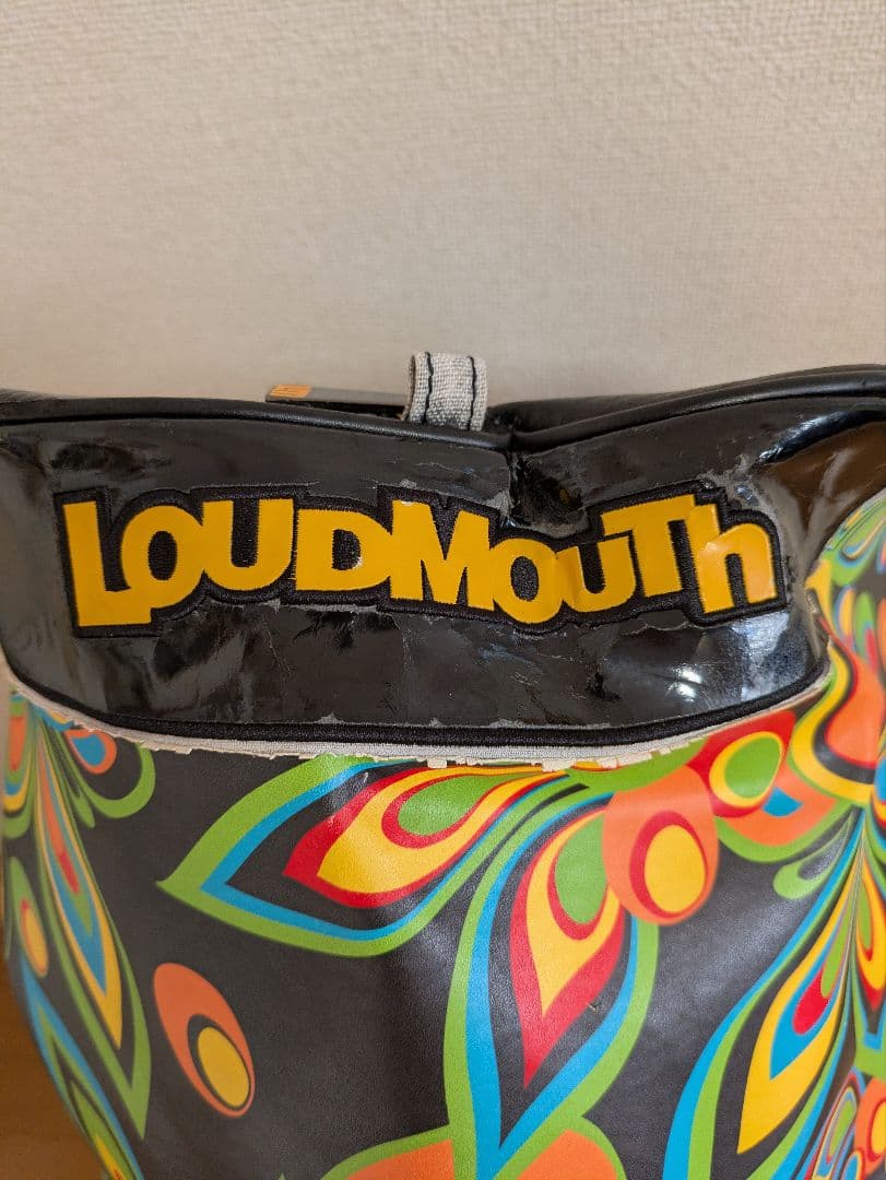 Loudmouth カラフル花柄キャディバッグ