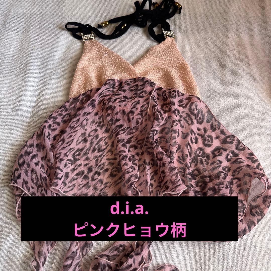 d.i.a. トップス　ギャル　ヒョウ柄