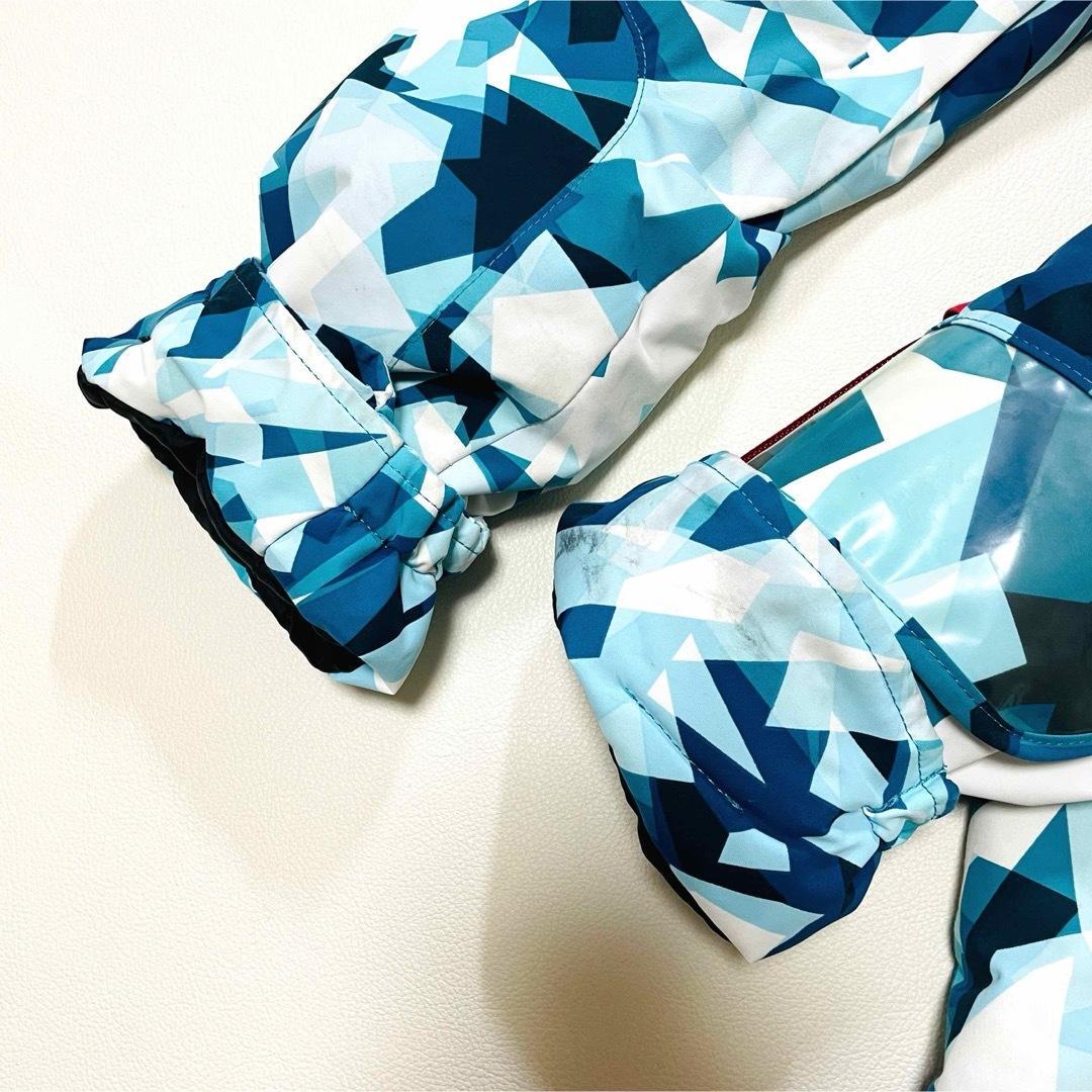 6643 デサント　ジャケット　スキーウェア　S.I.O 中綿入り　総柄