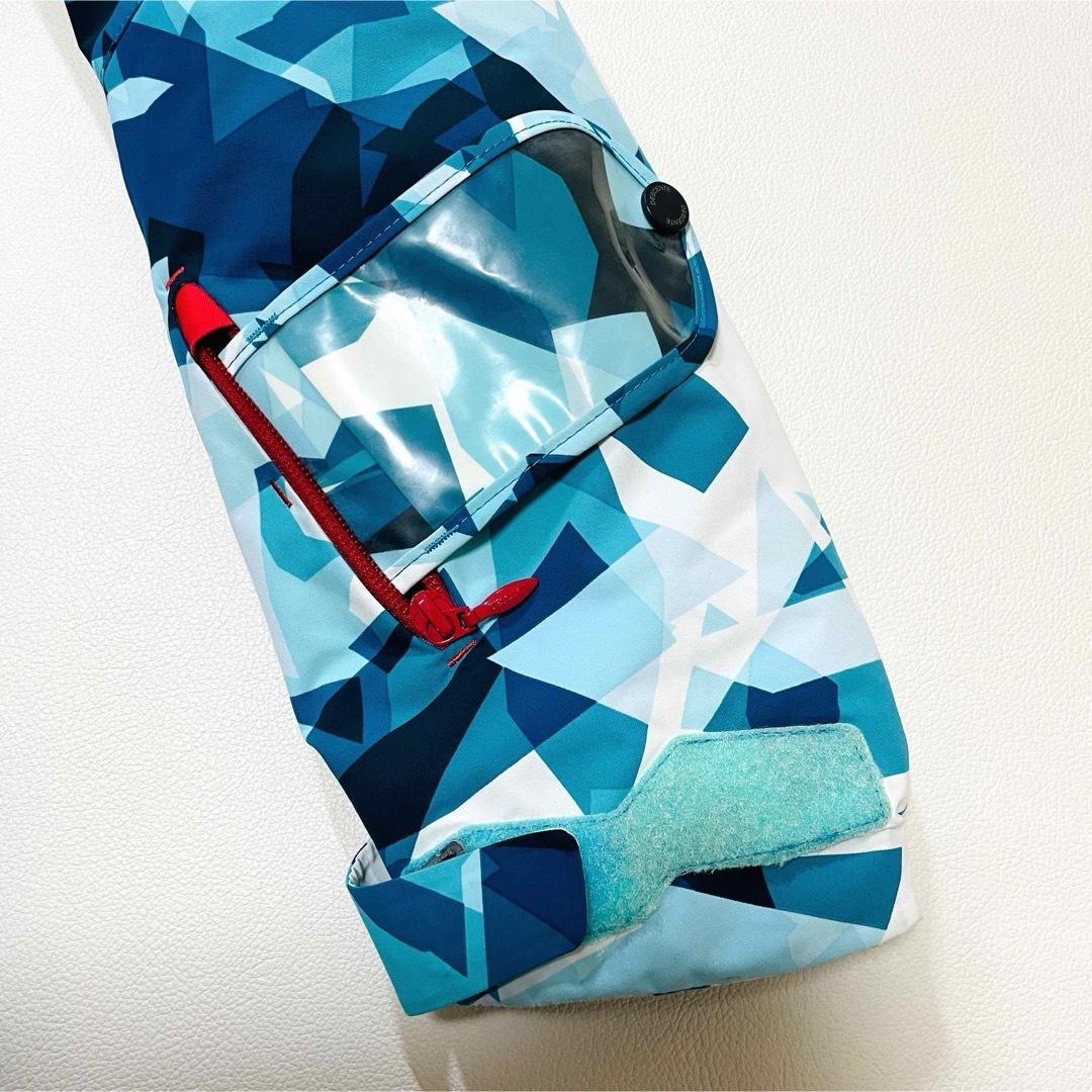 6643 デサント　ジャケット　スキーウェア　S.I.O 中綿入り　総柄