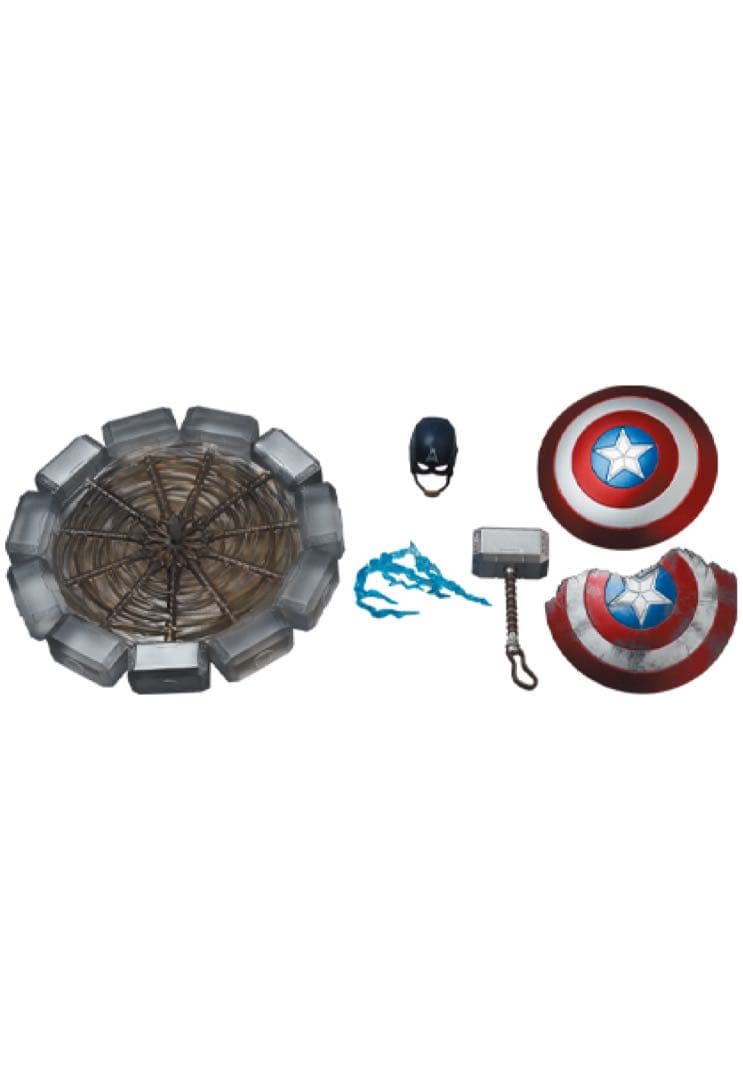 新品未使用！MAFEX 130 キャプテン・アメリカ (エンドゲーム Ver.)