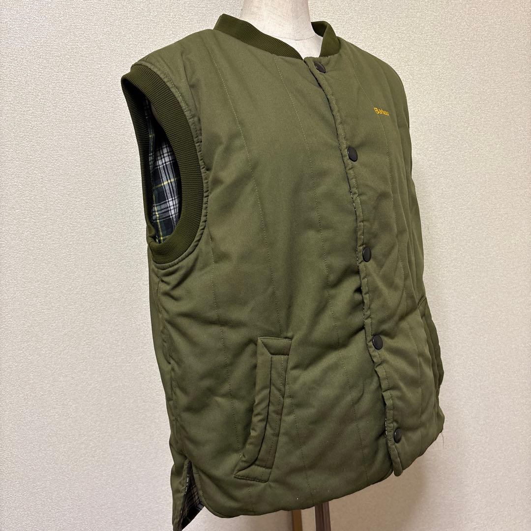 90s 英国製 Barbour TREKKER WAISTCOAT ロゴ刺繍