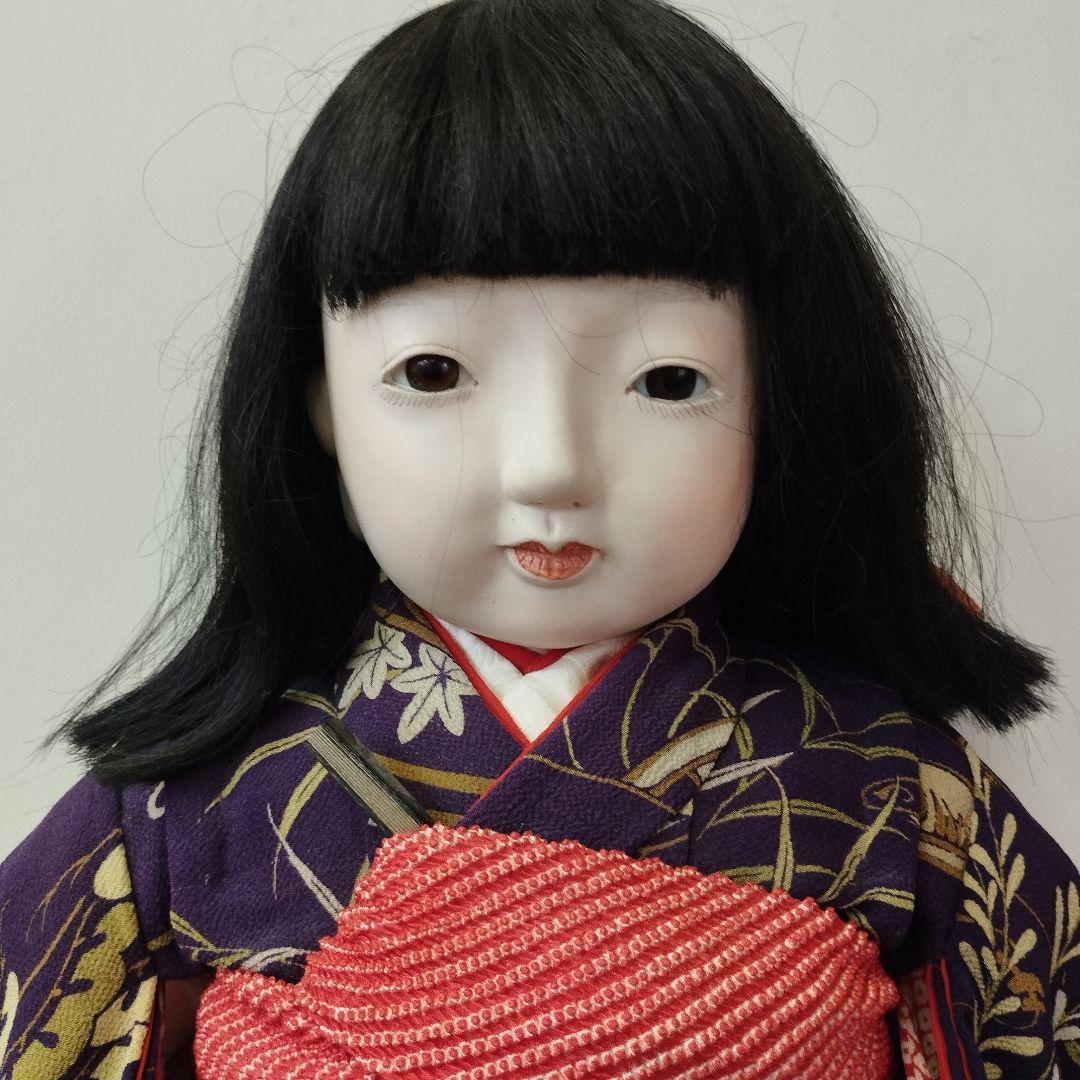 市松人形 日本人形 アンティーク 女の子 着物 ビスクドール