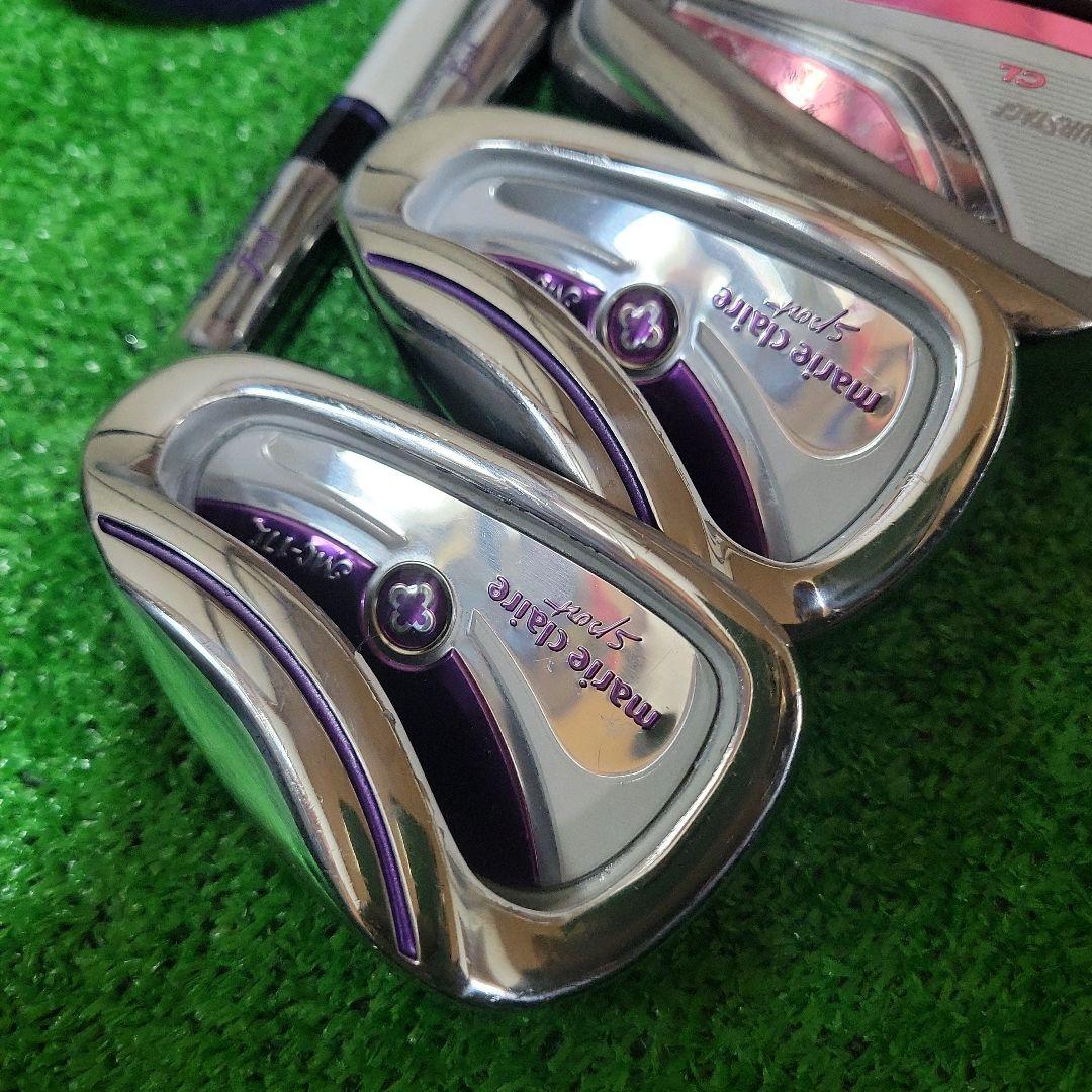 マリクレール レディース ゴルフセット クラブセット L