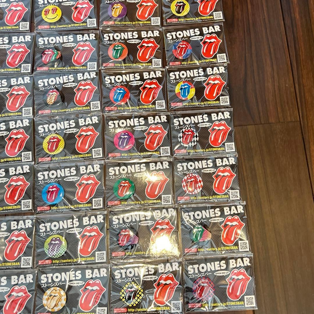 ローリングストーンズバー　フライヤ　オープナー　缶バッジ　50種他　コンプリート