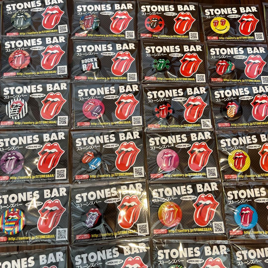 ローリングストーンズバー　フライヤ　オープナー　缶バッジ　50種他　コンプリート