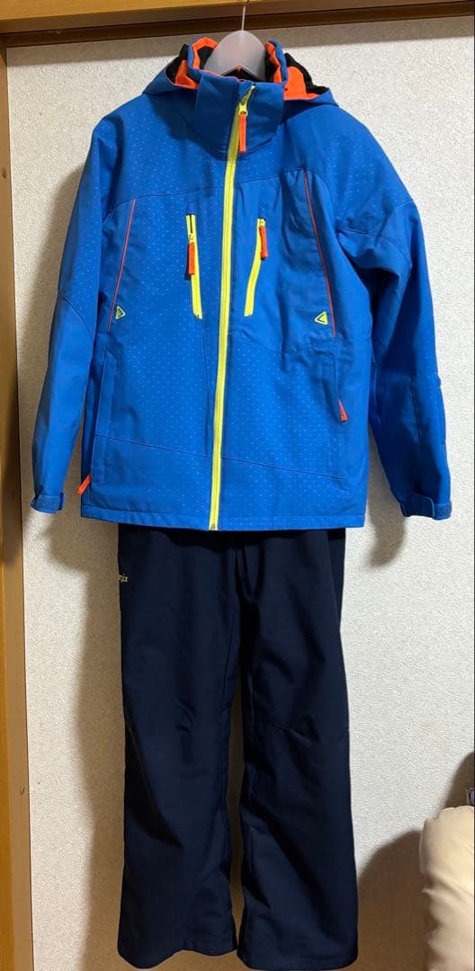 フェニックス　スキーウェア 青色