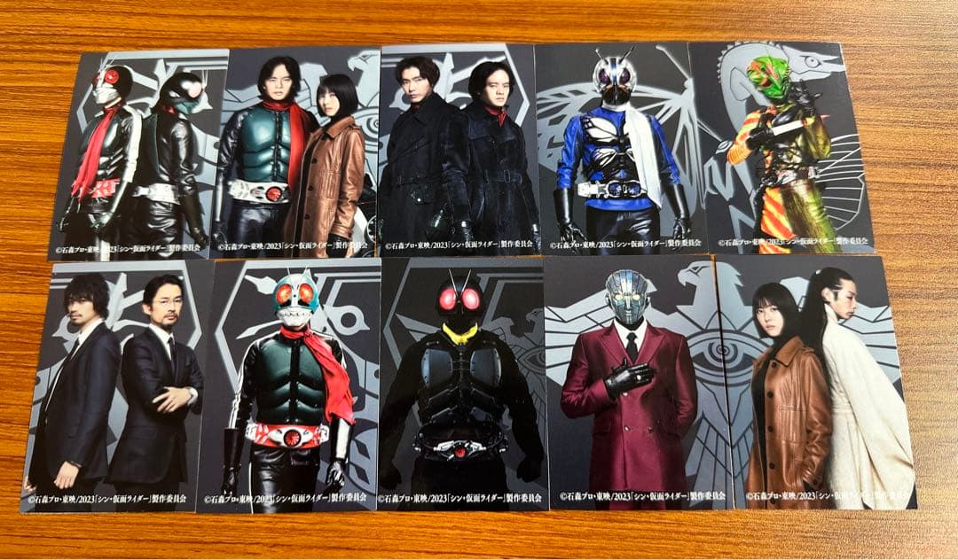 シン・仮面ライダー　入場特典　第一弾　サイン入り　コンプリートセット　オマケ多数