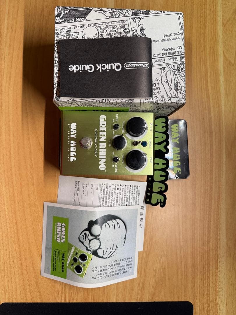 ギター WAY HUGE GREEN RHINO OVERDRIVE MKIV