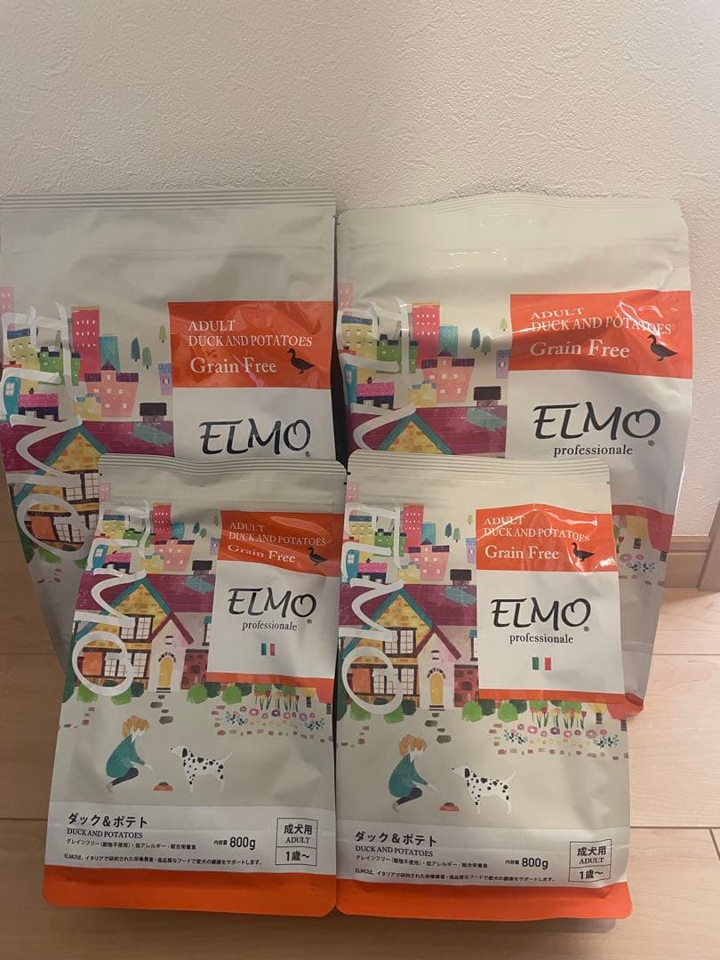ELMO グレインフリードッグフード ダック&ポテト