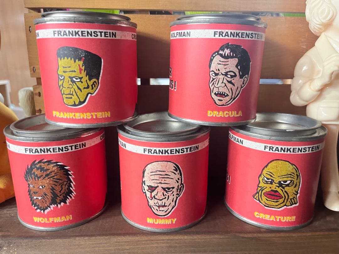 WEIRDO モンスターキャラクター缶 5個セット