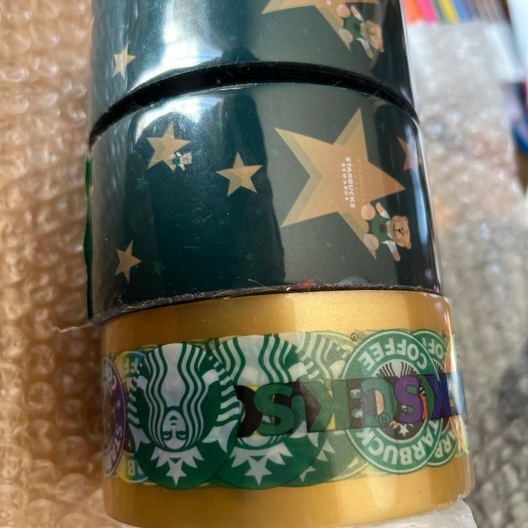 スタバ　スターバックス　ベアリスタ　サイレン　OPPテープ　ボックス　テープ