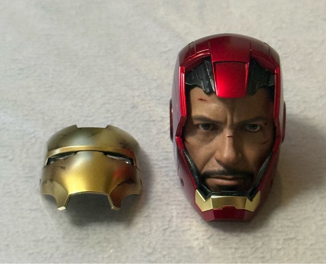 【未使用】 ホットトイズ 1/4 アイアンマン マーク４ 【ヘッド】