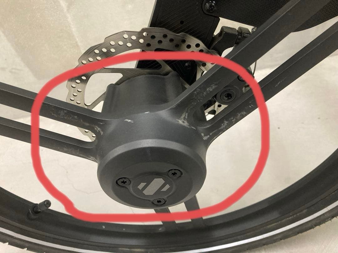 HONBIKE 電動アシスト自転車　黒