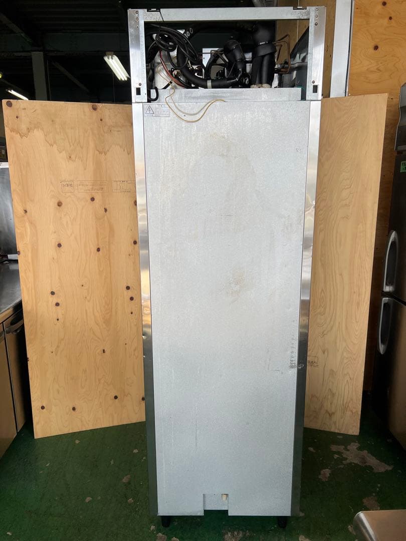 2013年 フクシマ縦型冷蔵庫 610x650x1950