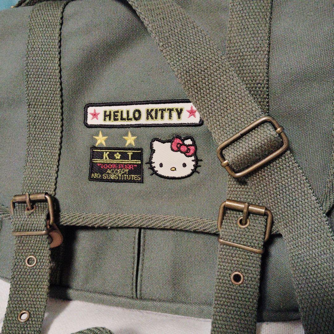 キティ ショルダー モスグリーン 1999年 バッグ　ミリタリー アーミー 財布