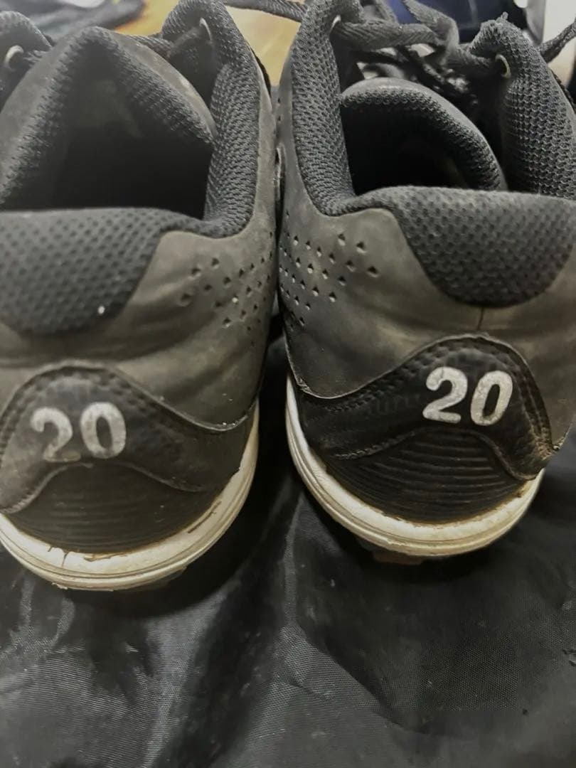 プロ　支給品　Nike スパイク　野球　寺原選手　実使用　27センチ　ヌバック