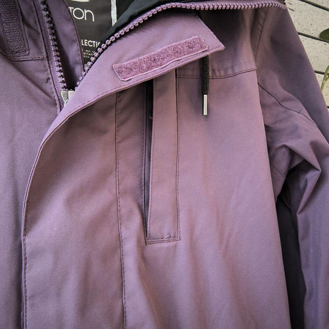 ♠【バートン】✨美品　スノボードジャケット　スキー　パープル　M