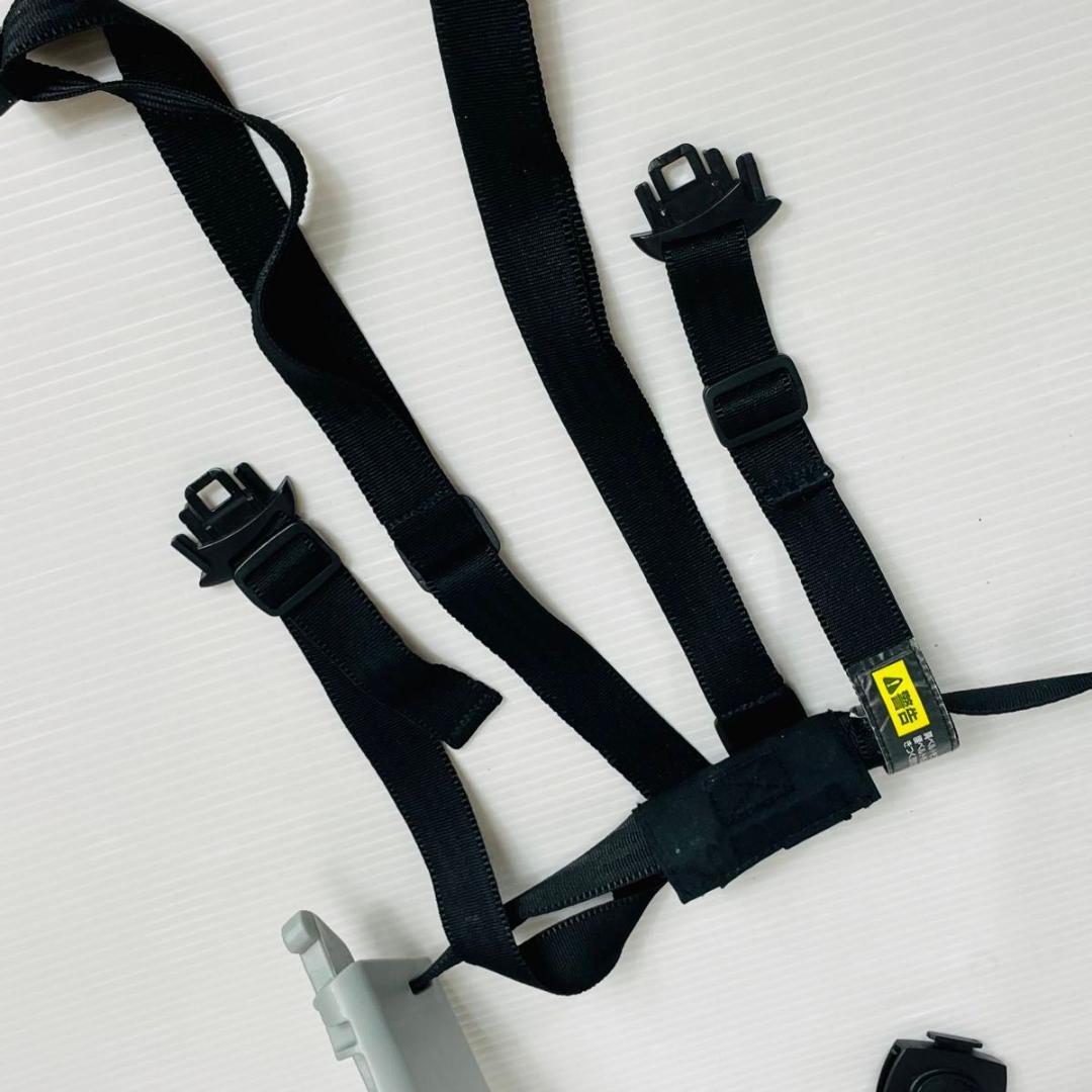 【美品】ヤトミ NOVUS ノウス ベビーチェア ハイチェア グレー