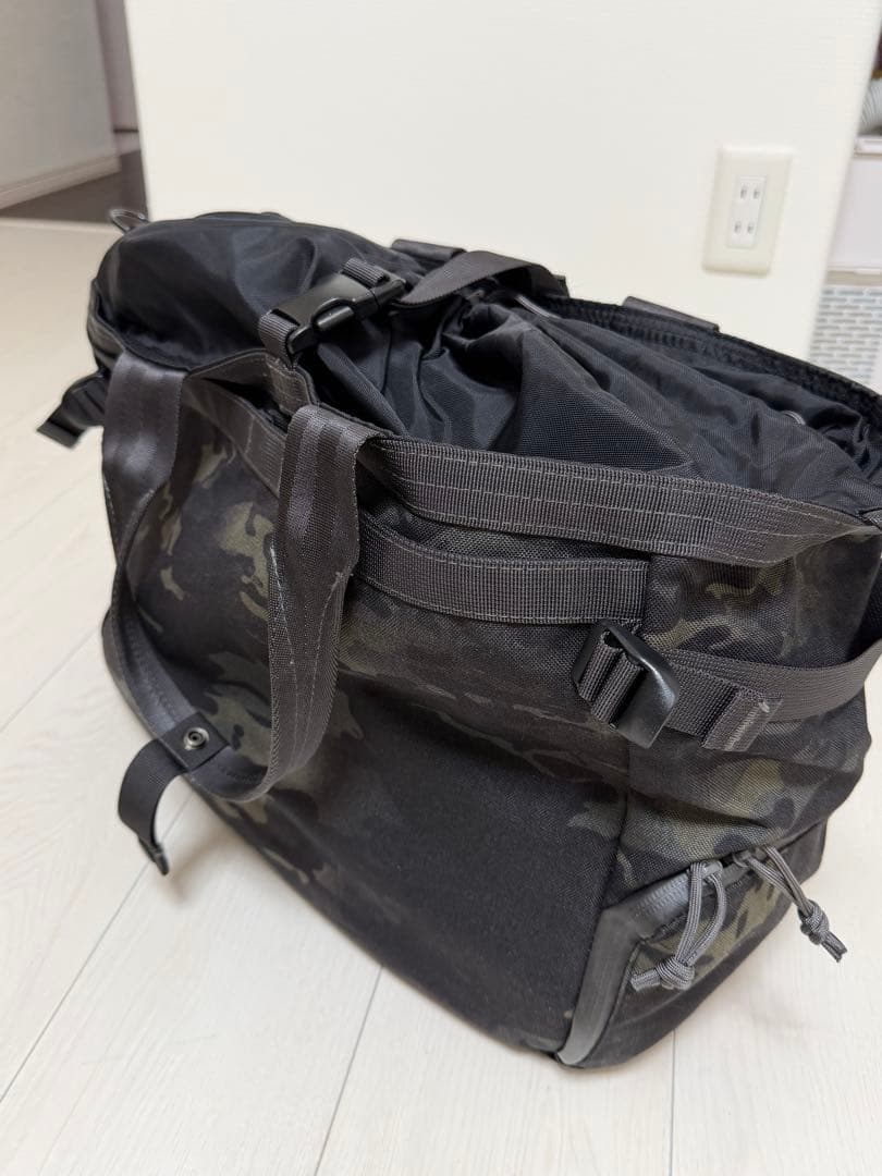 ブリーフィング　トランジションワイヤー　トート　ブラックカモ