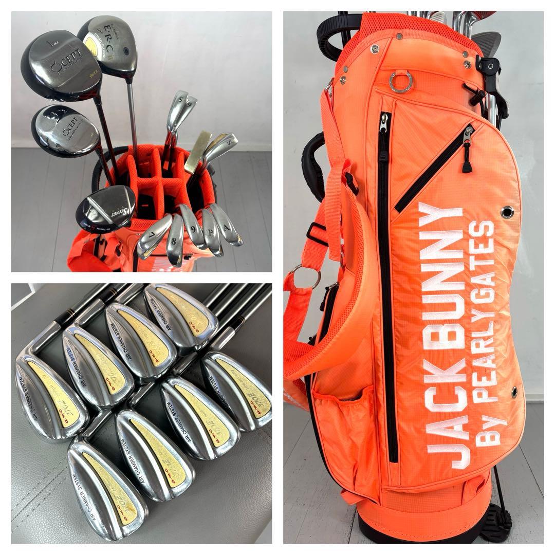 本格派 メンズゴルフクラブ 13本 フルセット JACK BUNNY ゴルフ