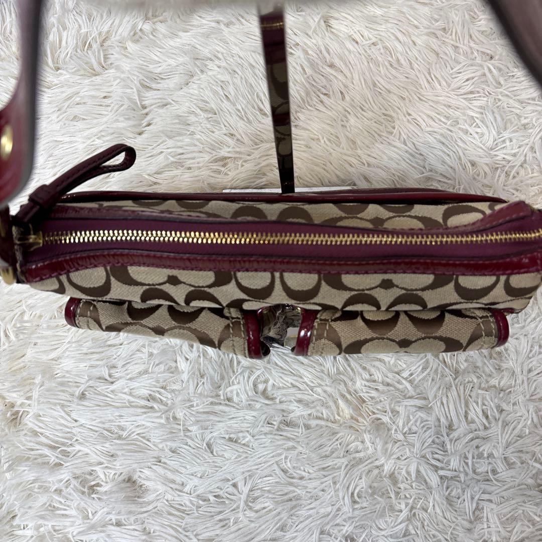 バッグ Coach Signature Legacy 65th Shoulder Bag