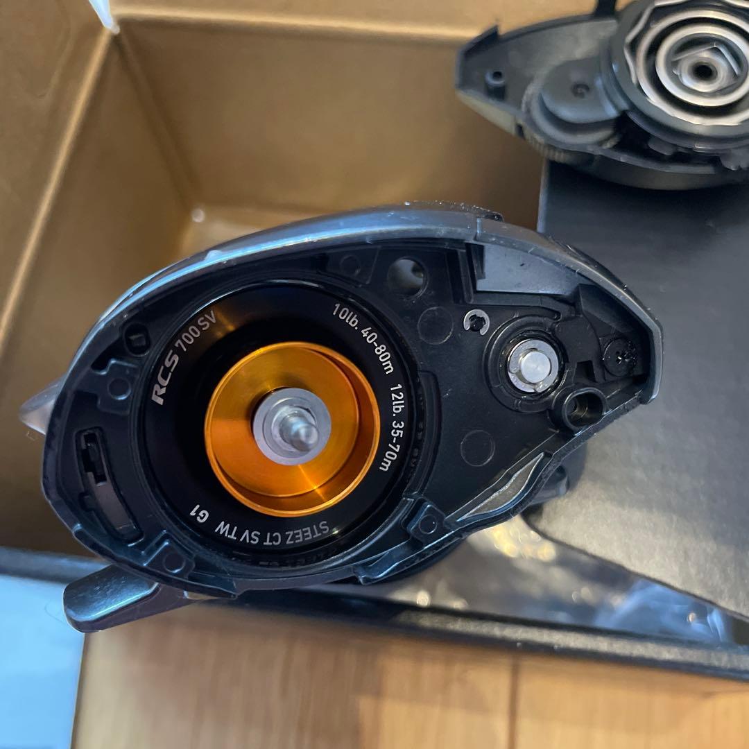 極上美品Daiwa 2019 CT SV TW 700XHLベイトリール