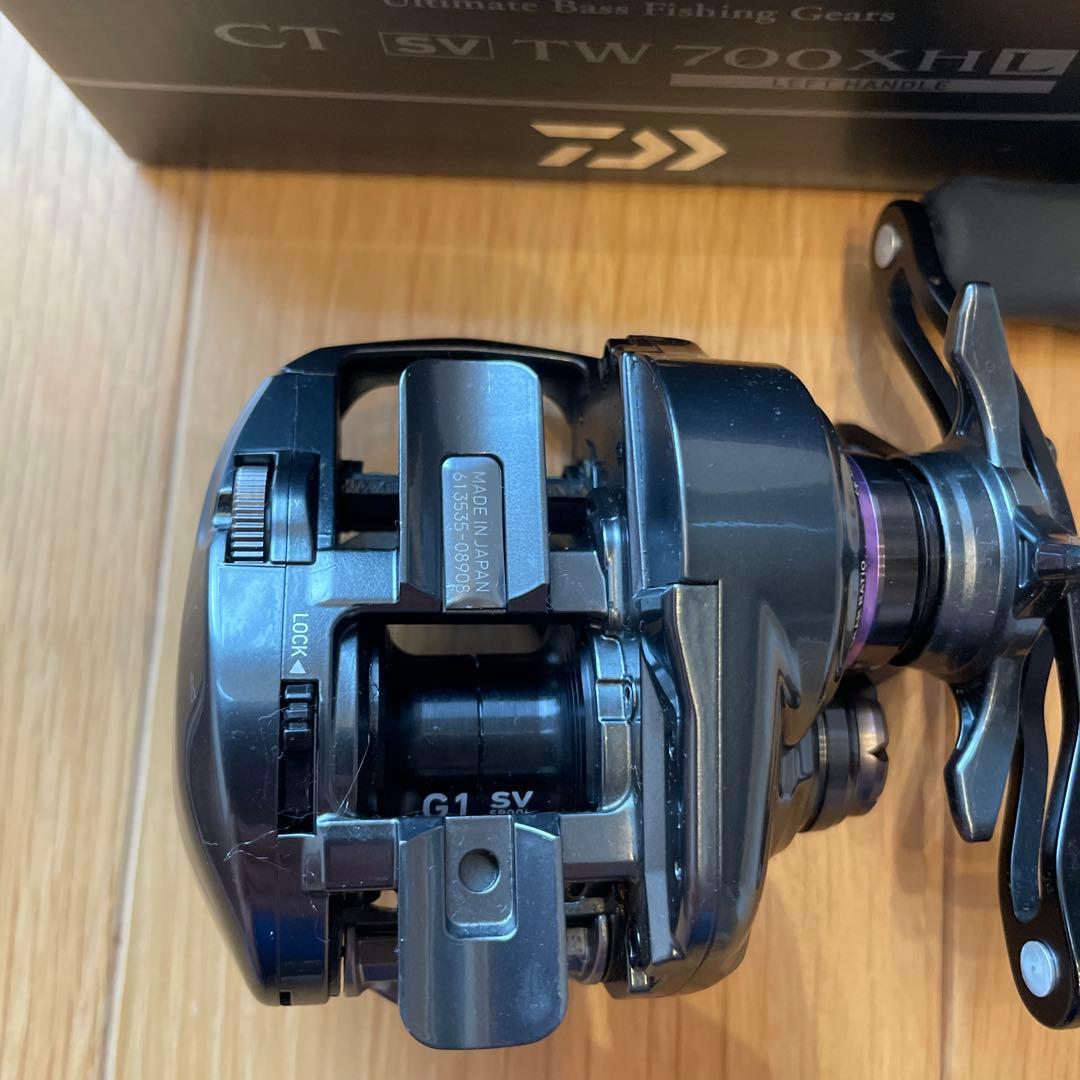極上美品Daiwa 2019 CT SV TW 700XHLベイトリール